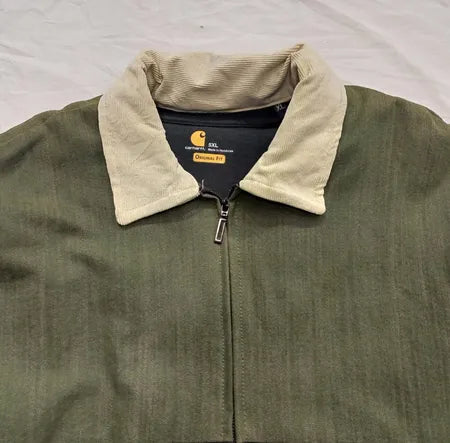 CR15 Upcycled Carhartt Earth Tone Jacket