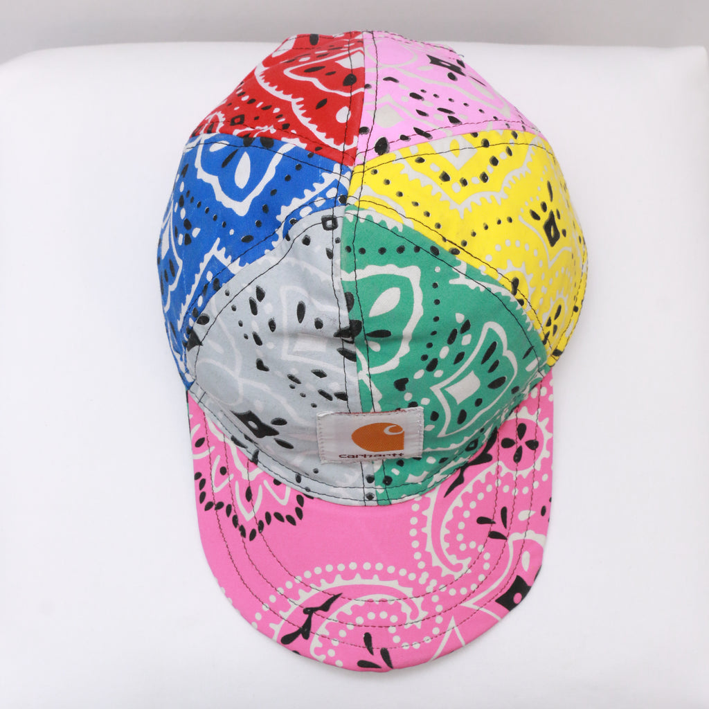 CR1362 Multicolor Reworked Bandana Cap