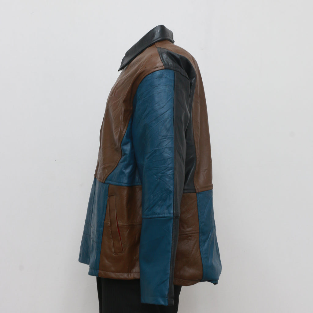 CR876 Reworked Leather Colourful Jackets