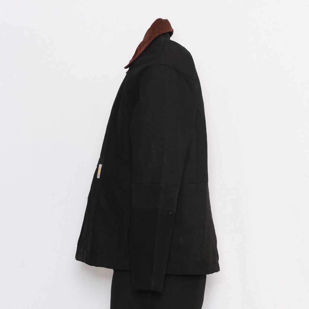 CR015 Men Reworked Carhartt Black Beauty Jacket