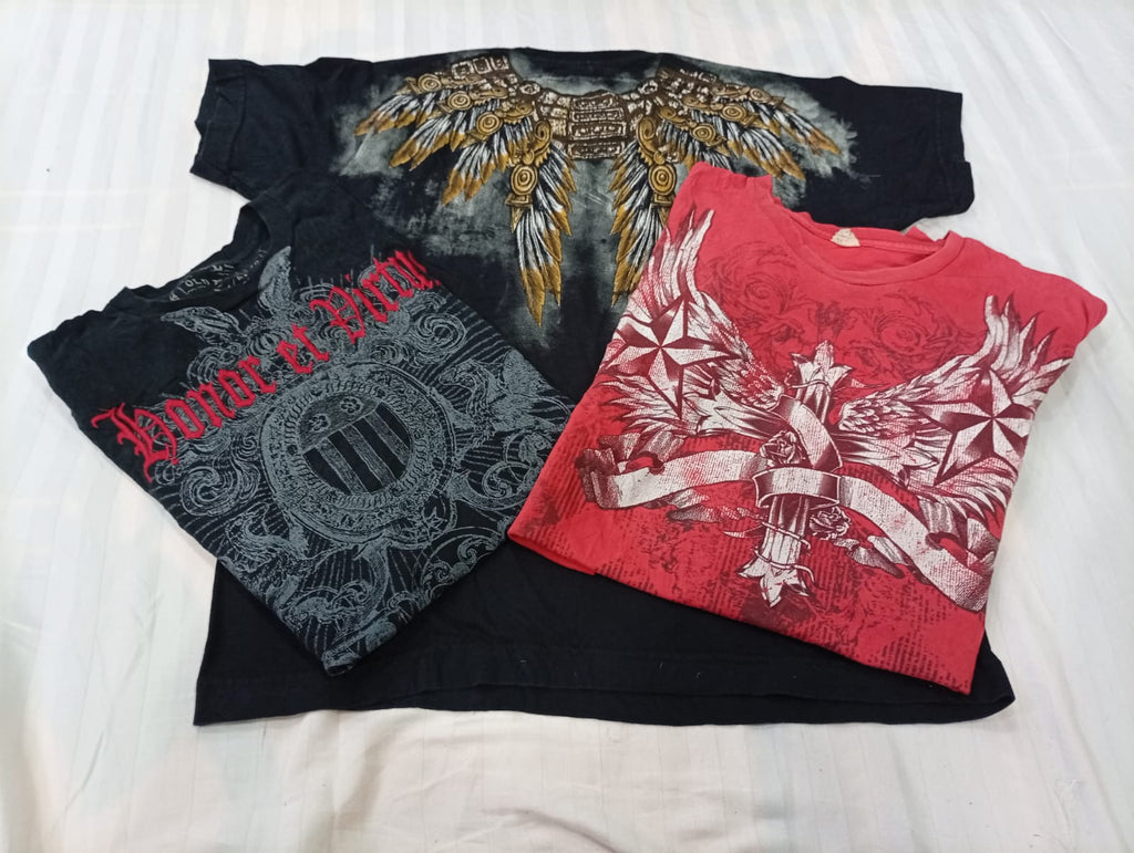 CR12223 Vintage Skull T-Shirts