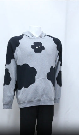 CR2094 Upcycled Cloud Patch Hoodie