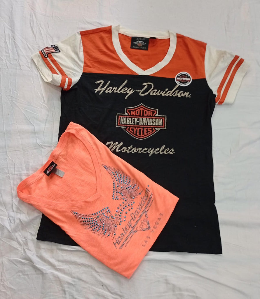 CR12537 Vintage Harley Baby Tees