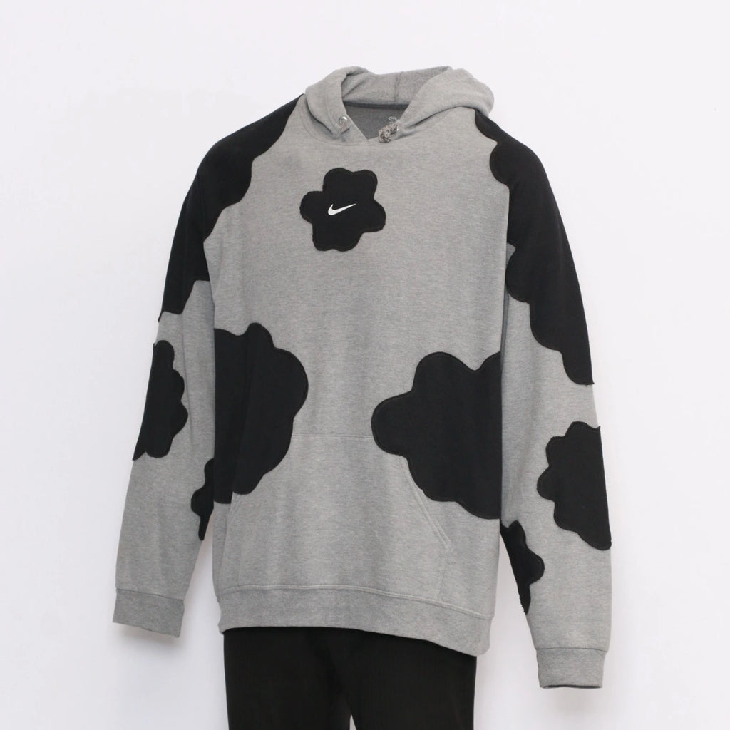 CR1163 Upcycled Cloud Patch Hoodie