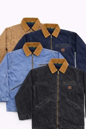 CR2307 Upcycled Carhartt Denim Jacket