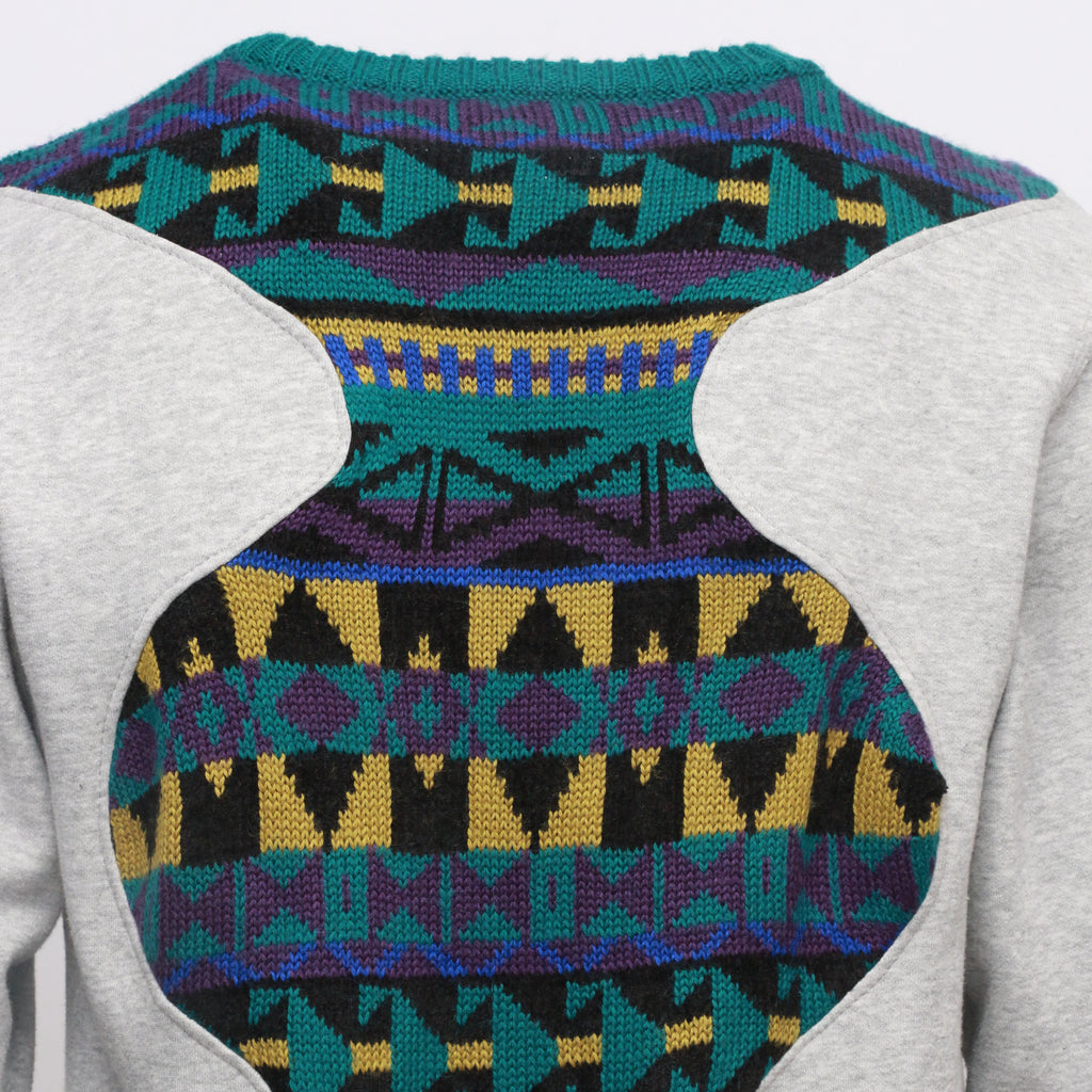 CR173 Reworked Men's Colorful Sweater Sweatshirt
