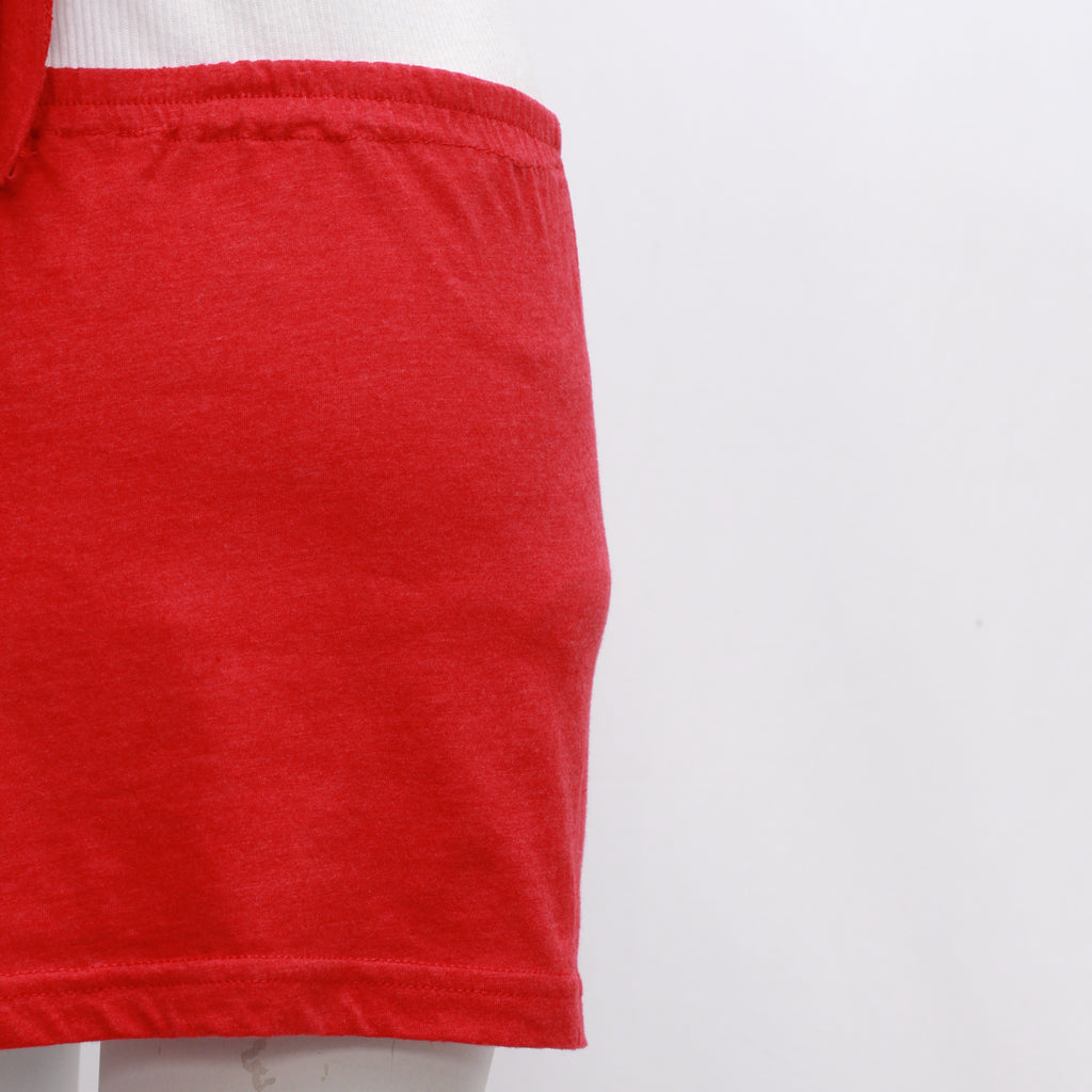 CR197 Reworked Halter Neck Blouse With Elasticated Skirt