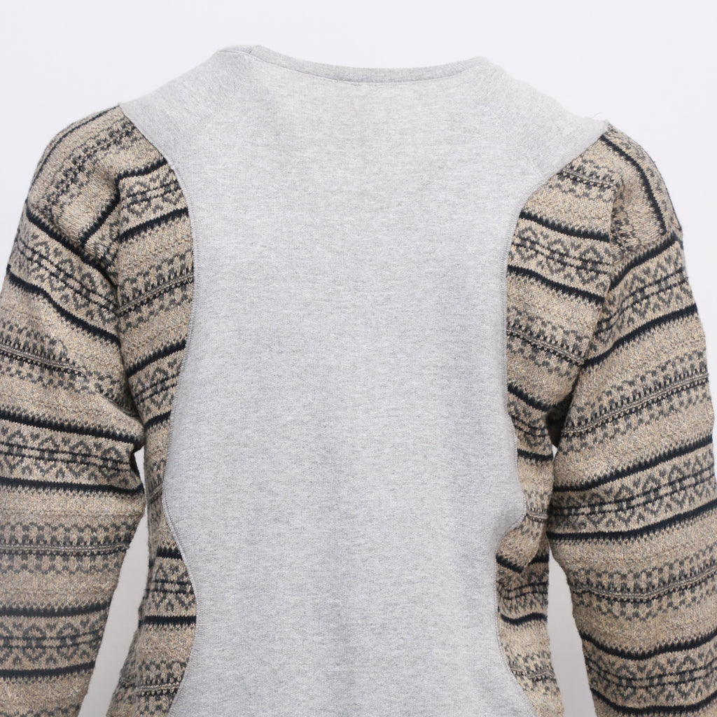 CR923 Reworked Branded Men's Center Contrast Sweatshirts