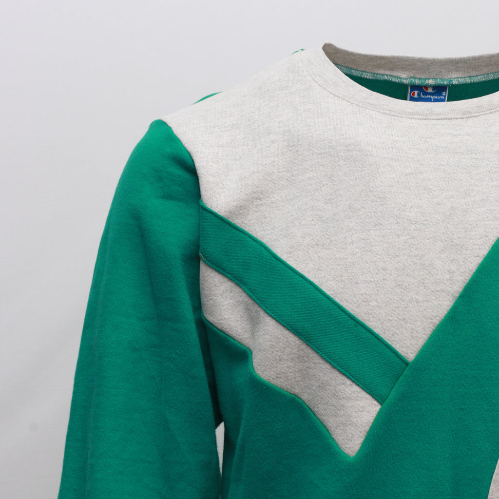 CR242 Branded Reworked Dynamic Contrast Panel Sweatshirt