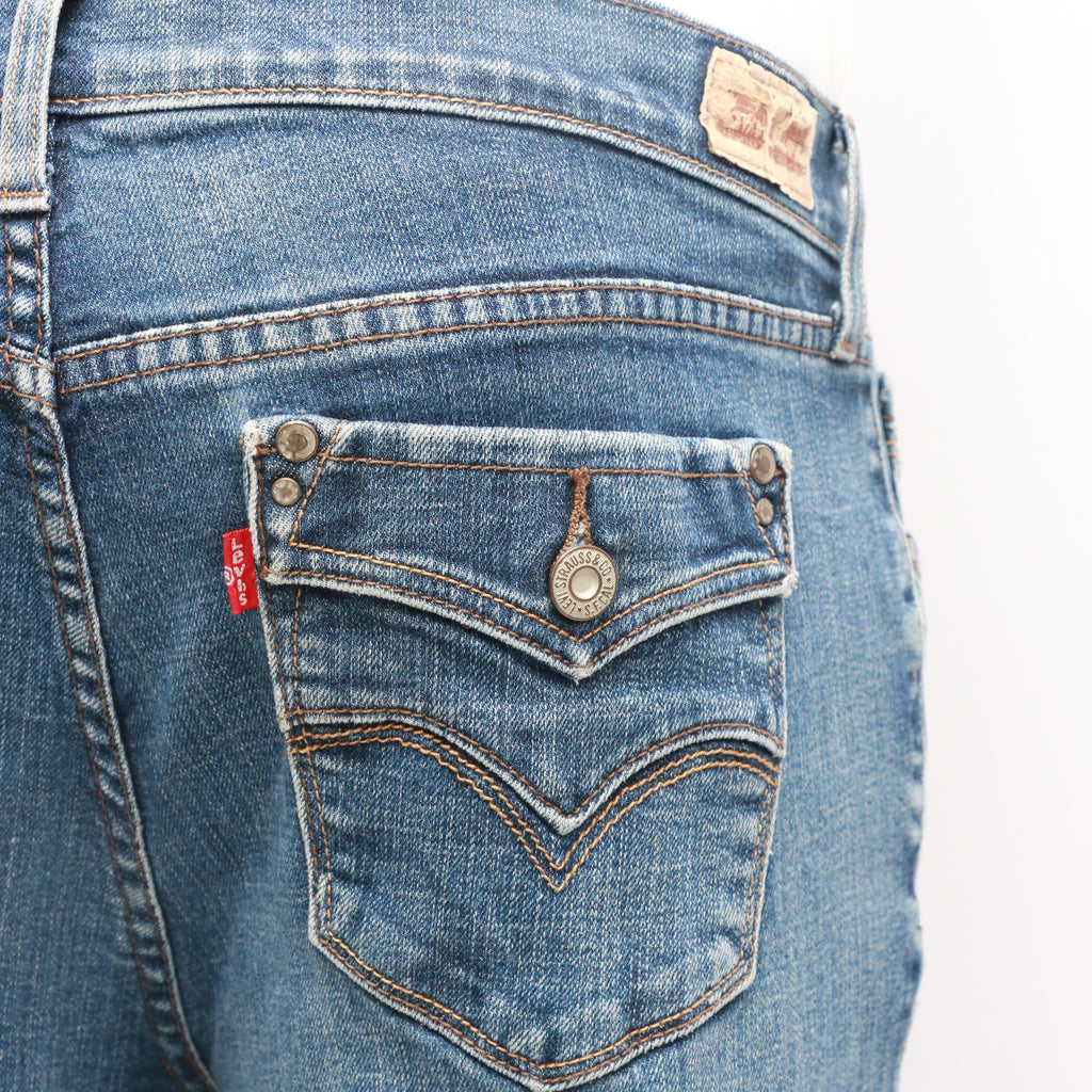 CR21 Women's Reworked Denim Belted Pant