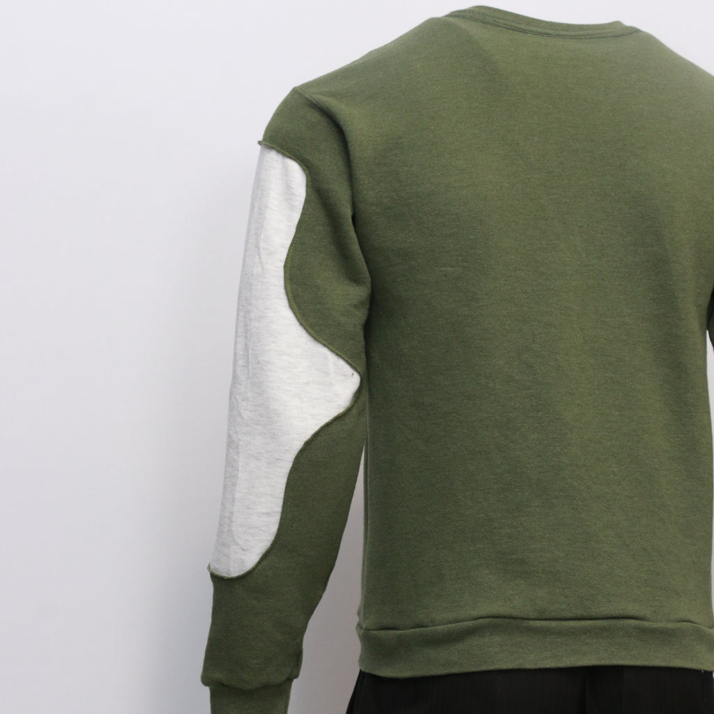 CR614 Reworked Men's Nike Logo Base Fabric Sweatshirt