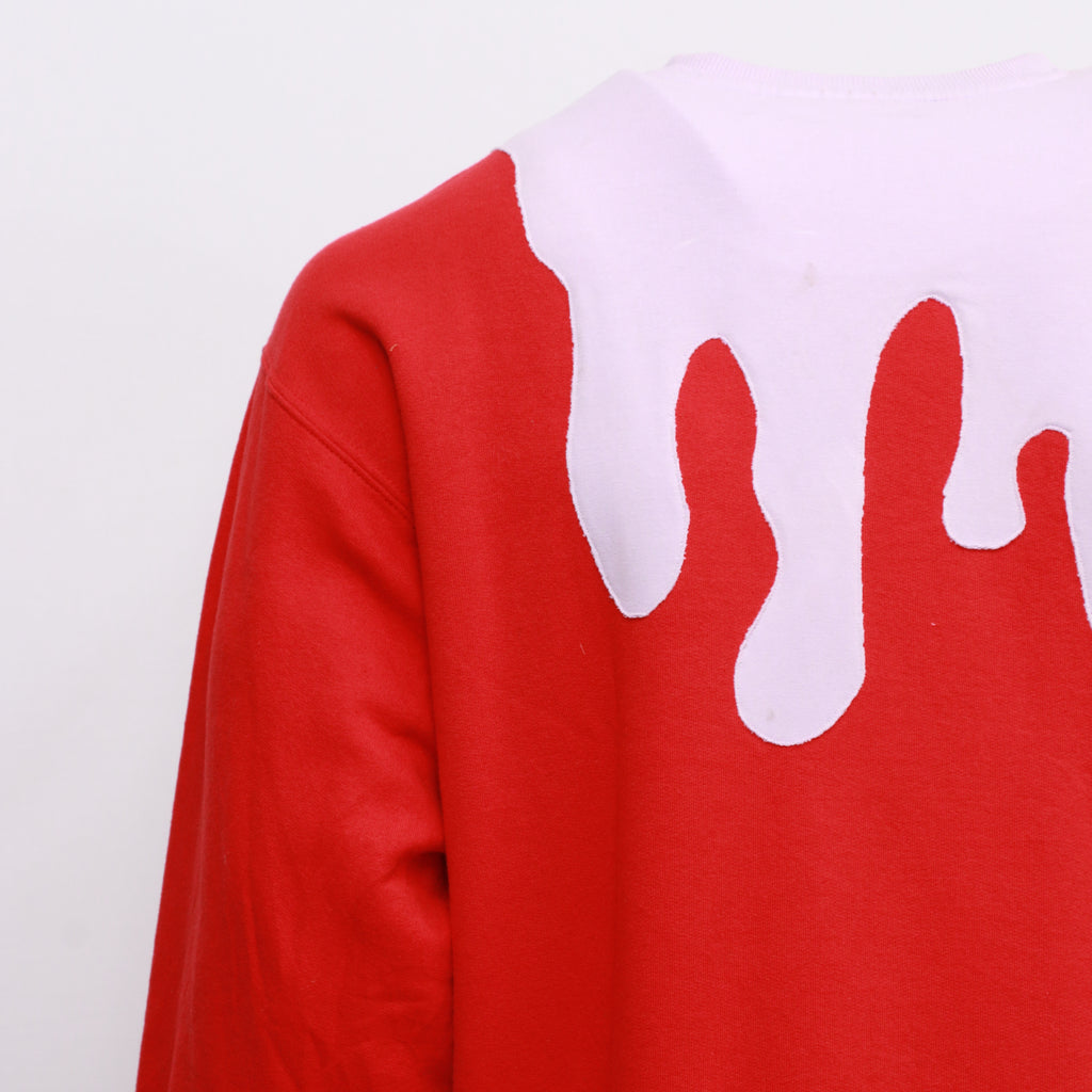 CR259 Reworked Paint Drop Pattern Branded Sweatshirts