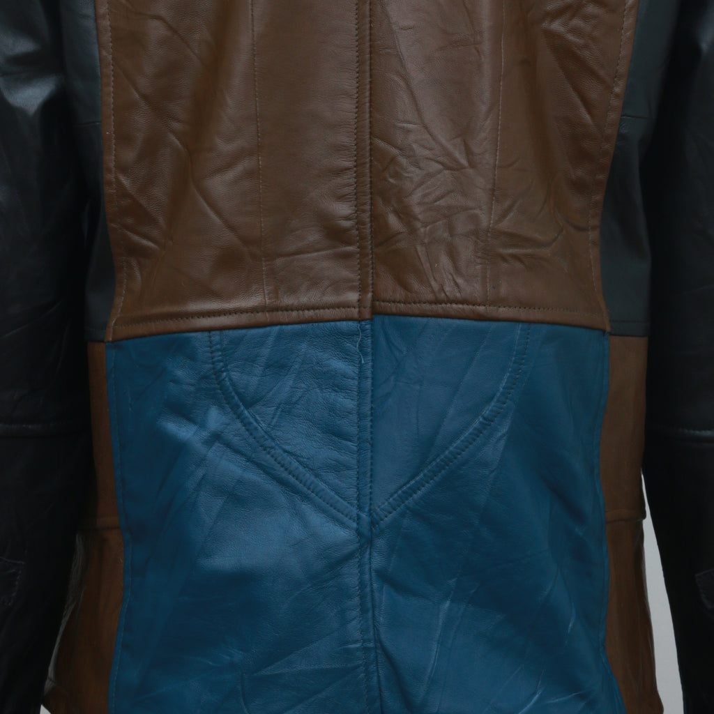 CR876 Reworked Leather Colourful Jackets