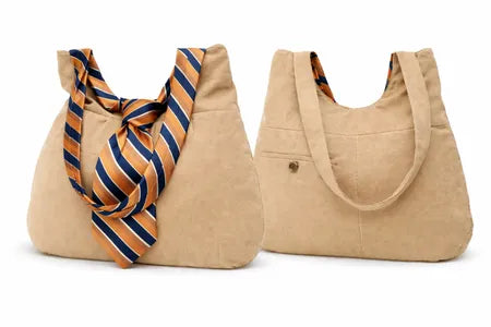 CR1429 Upcycled Formal Tote Bag