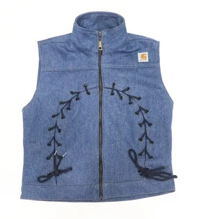 CR1241 Heritage Lace Upcycled Vest