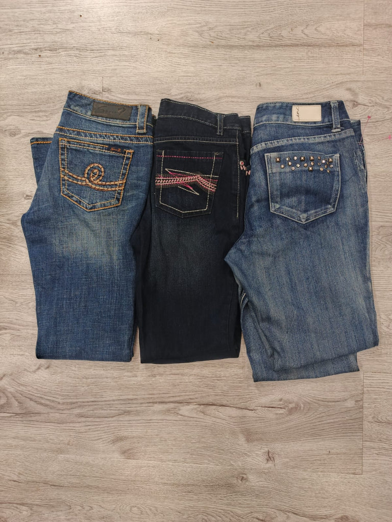 CR2209 UNBRANDED BOOTCUT JEANS
