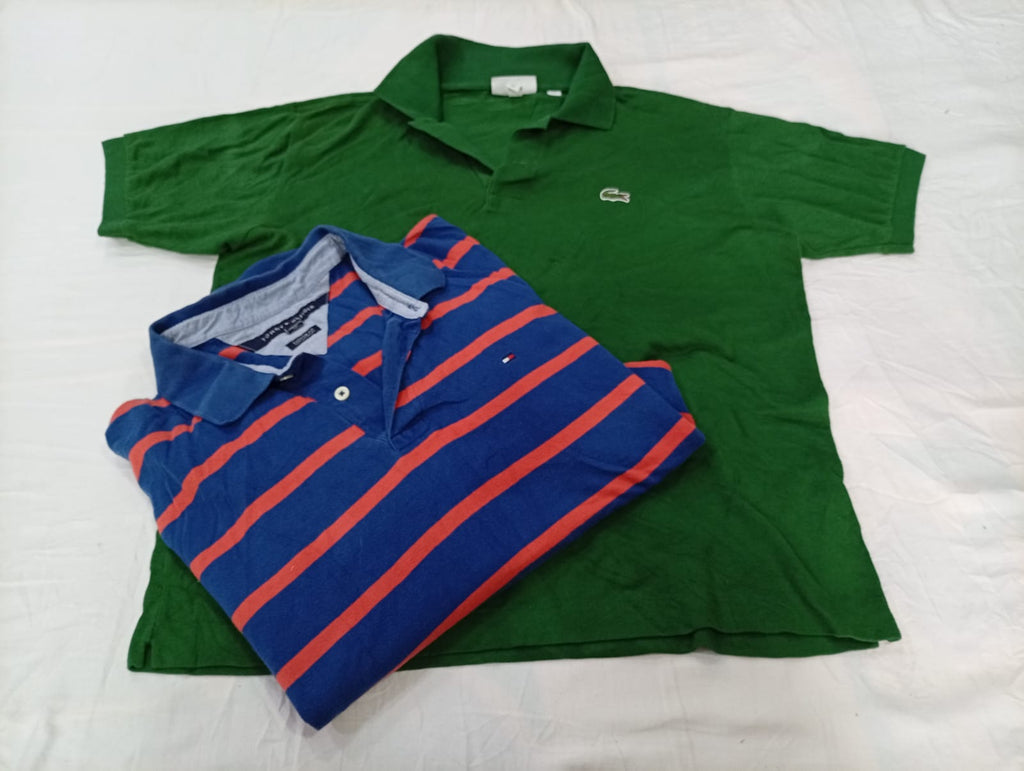 CR12718 Vintage Tommy Hilfiger and Lacoste T-Shirts