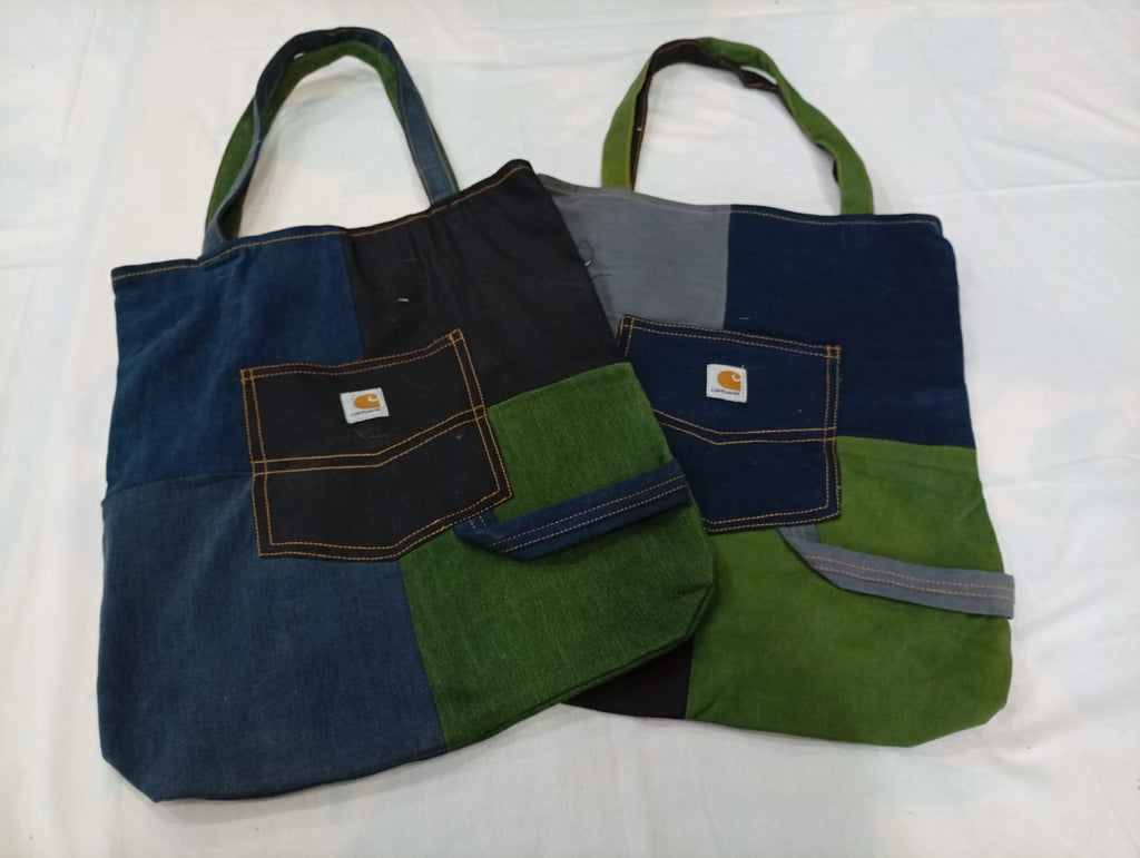 CR12128 Upcycled Carhartt Bags
