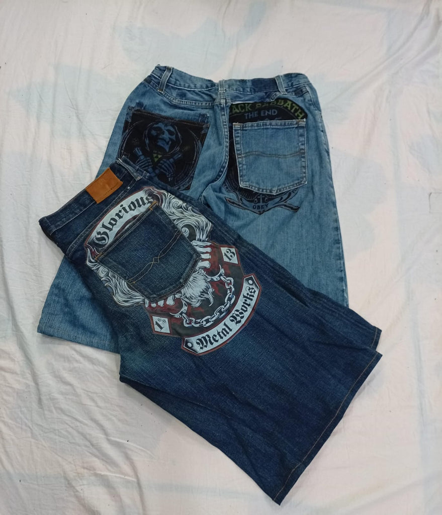 CR11634 Reworked Printed Shorts
