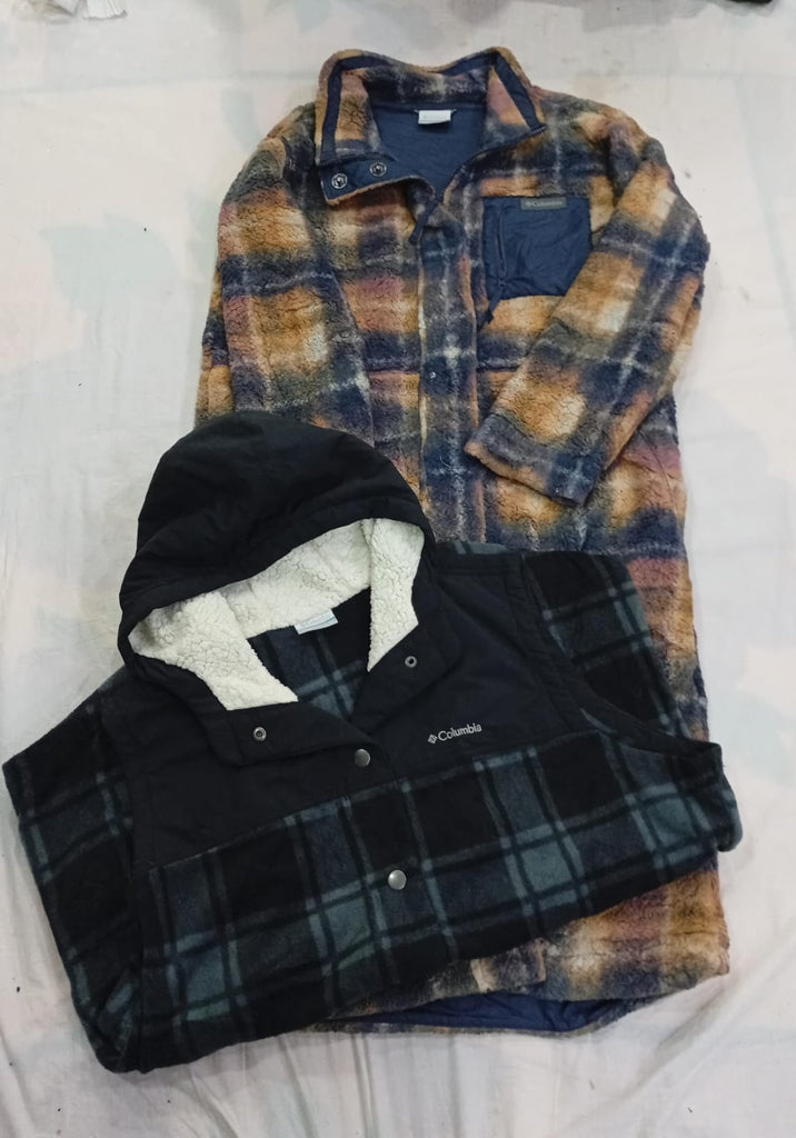 CR11486 Vintage Columbia Fleece Jackets Bundle