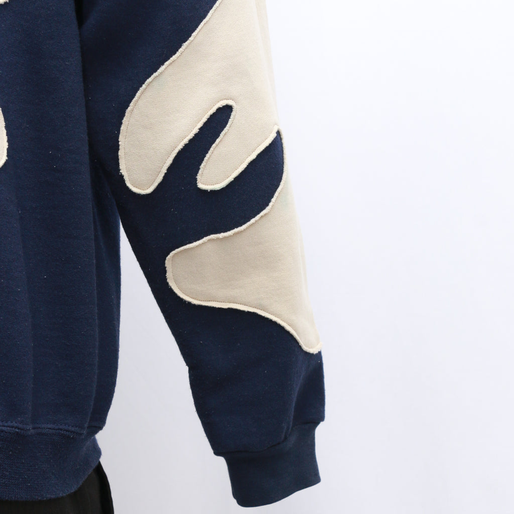 CR258 Reworked Branch Pattern Branded Sweatshirts