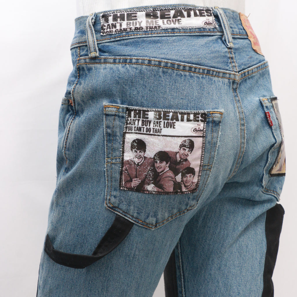 CR10 Levi's Music Patchwork Breathable Jeans