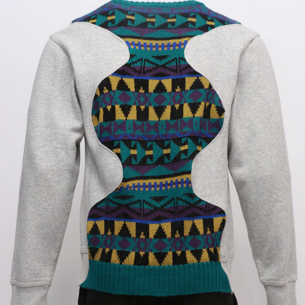 CR173 Reworked Men's Colorful Sweater Sweatshirt