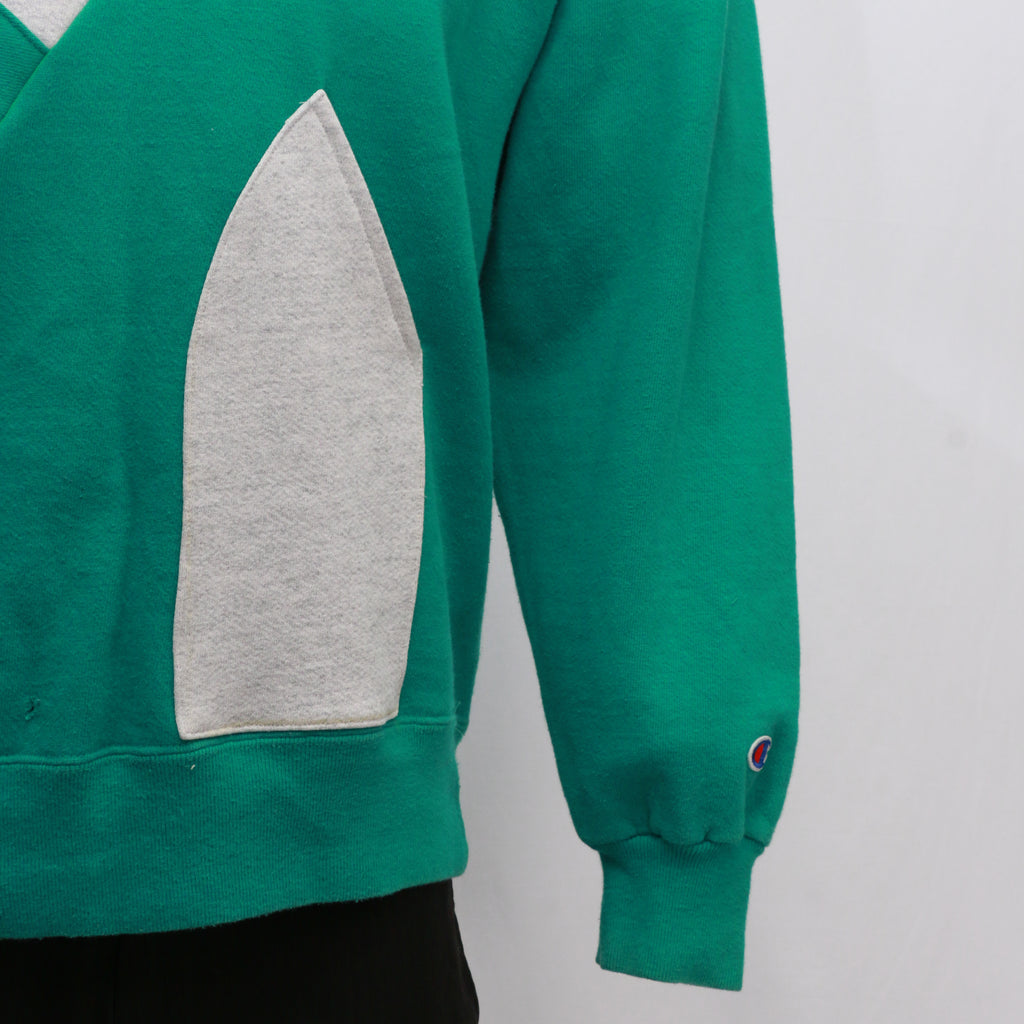 CR242 Branded Reworked Dynamic Contrast Panel Sweatshirt