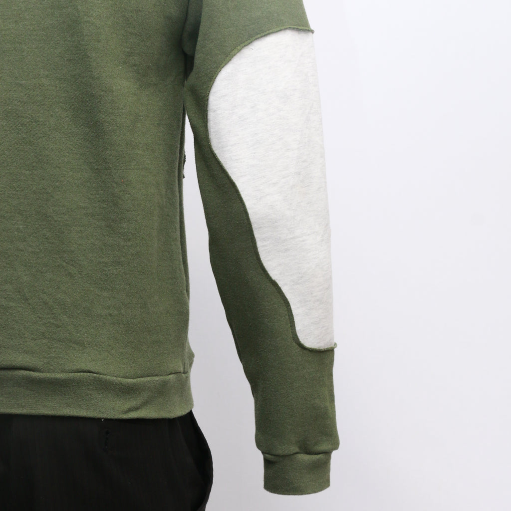 CR614 Reworked Men's Nike Logo Base Fabric Sweatshirt