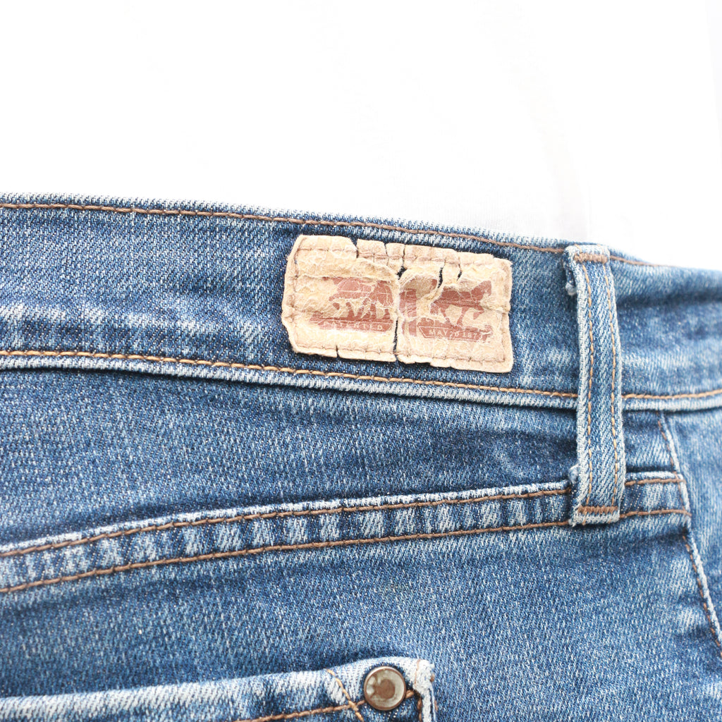 CR21 Women's Reworked Denim Belted Pant