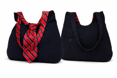 CR1429 Upcycled Formal Tote Bag