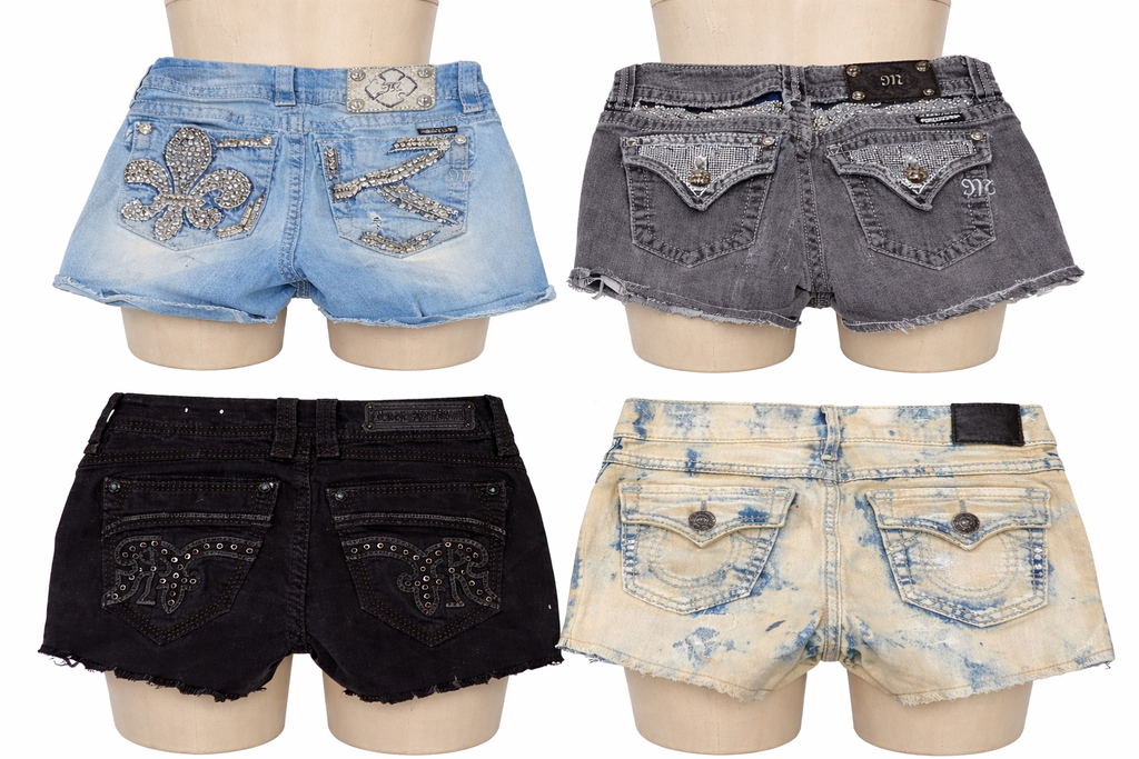 CR7111 Rework Mix Branded Shorts