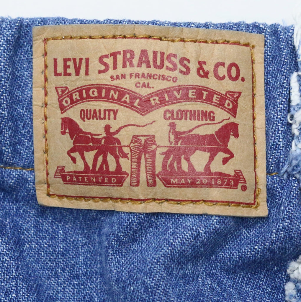 CR1415 Rework Star Patch Denim Pants