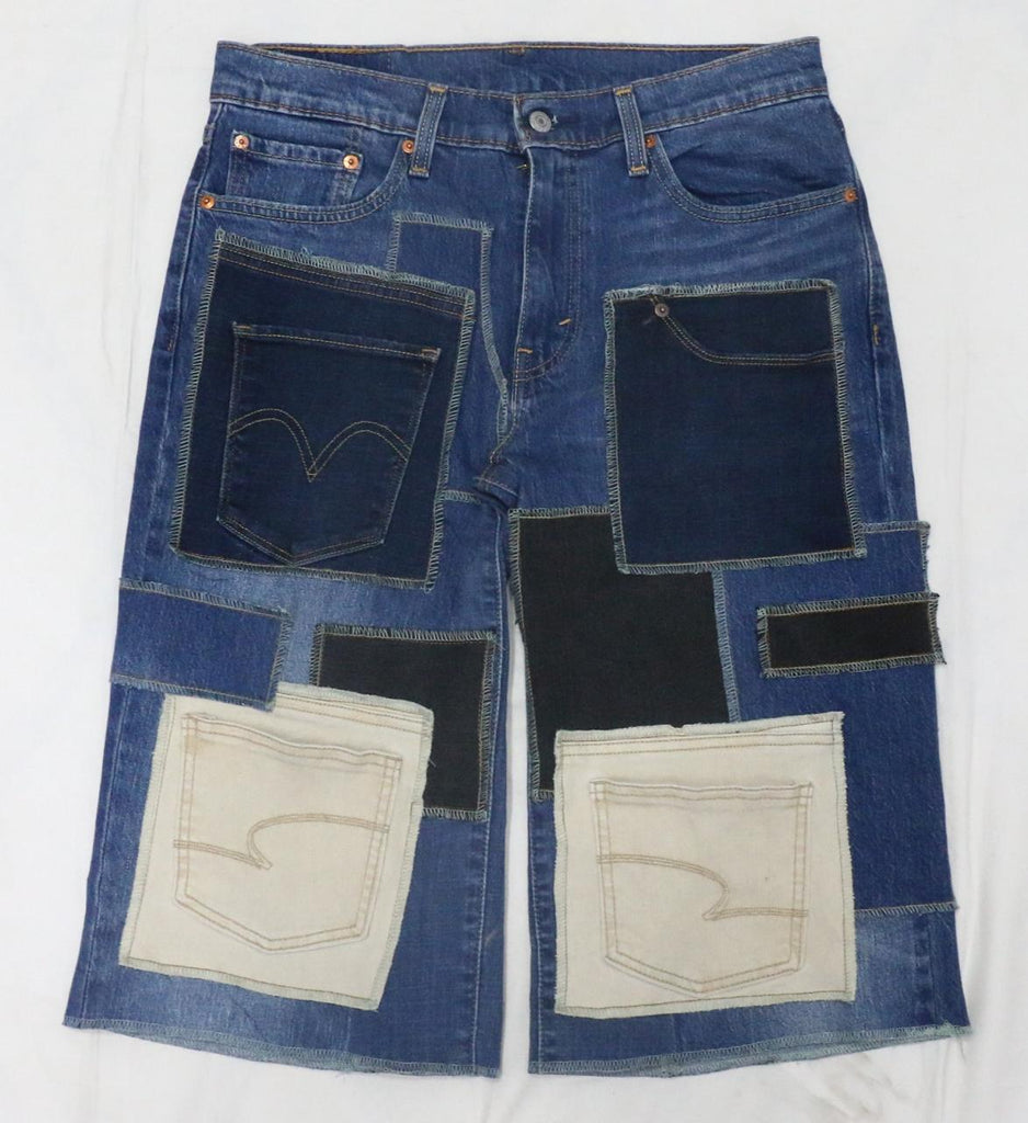 Levi’s Rework Patchwork Denim Shorts – Original Brand