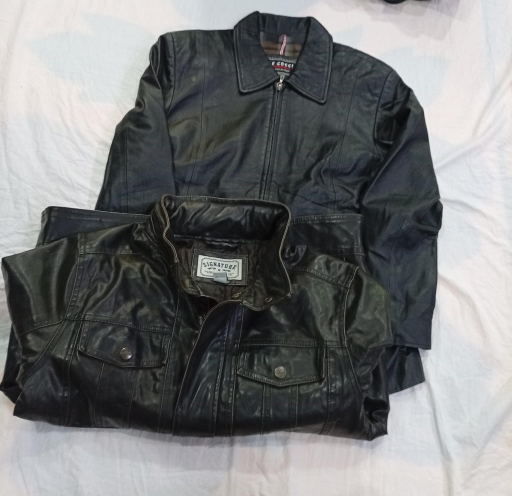CR11561 Vintage Men’s and Women’s Leather Jackets