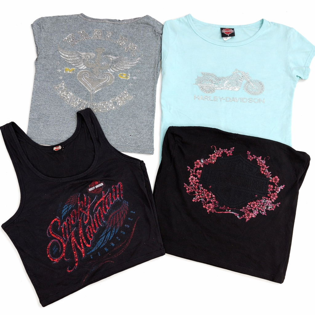 CR7291 Y2K Harley Baby Tees