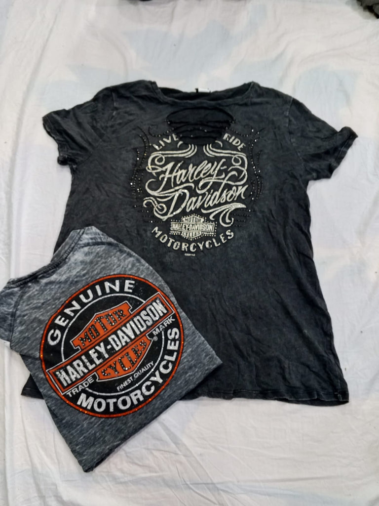 CR11604 Vintage Harley Baby Tees