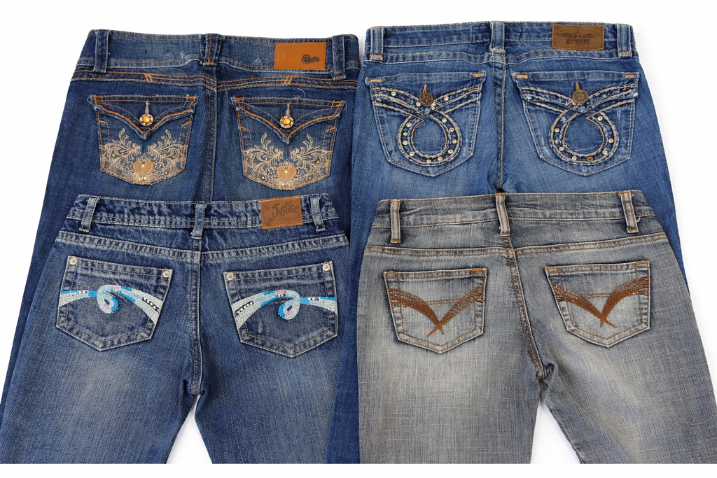 CR7126 Y2K Flare Jeans