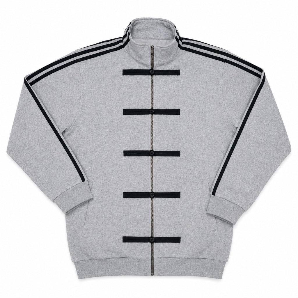 CR2216 UPCYCLED TOGGLE ZIP TRACK JACKET