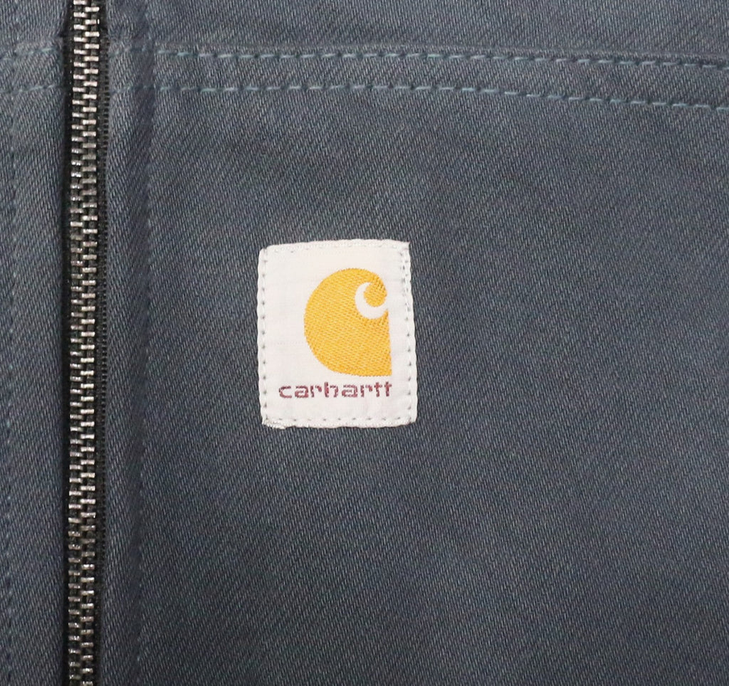 CR1440 Upcycled Hooded Workwear Jacket with Plaid Lining