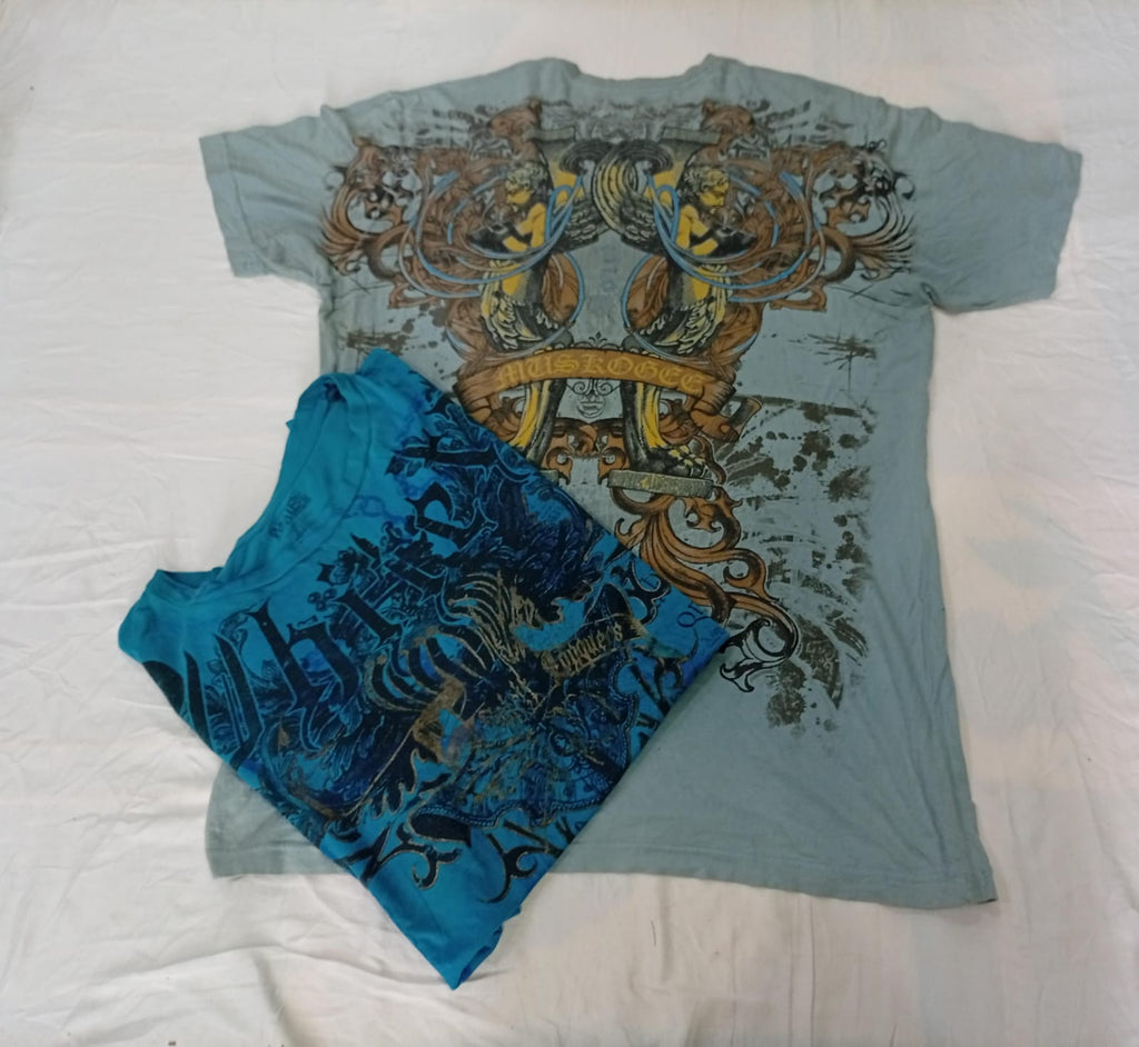 CR12651 Vintage Skull T-Shirts