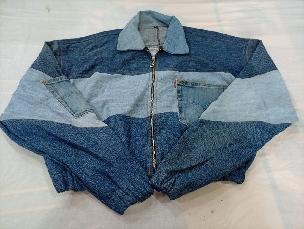 CR13165 Upcycled Levi's Crops Jackets