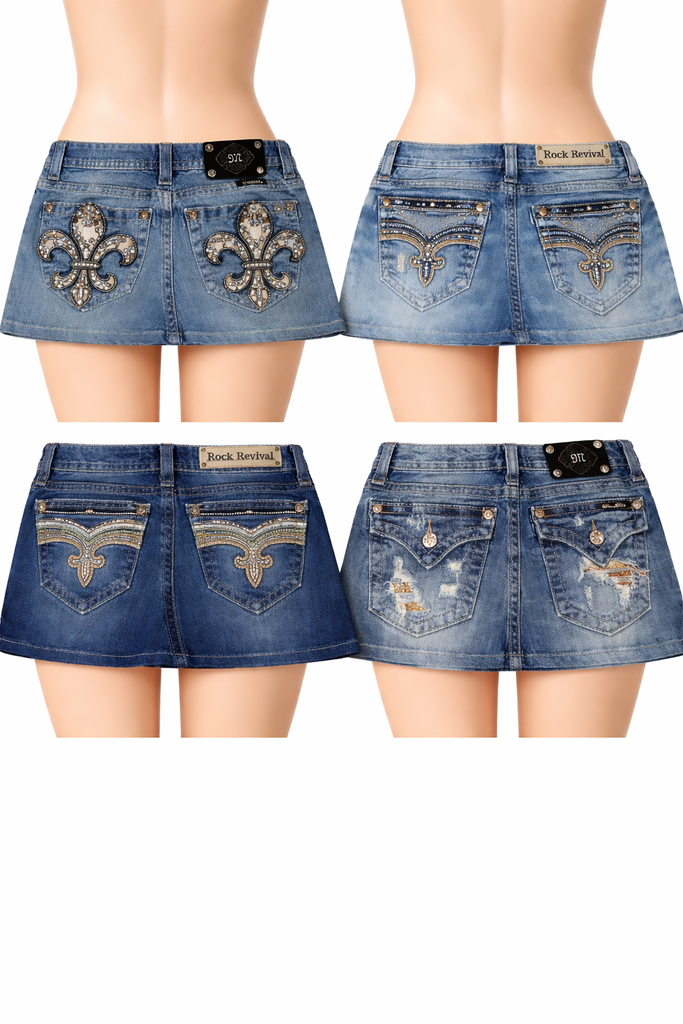 CR7102 Rework Mix Branded Skirts