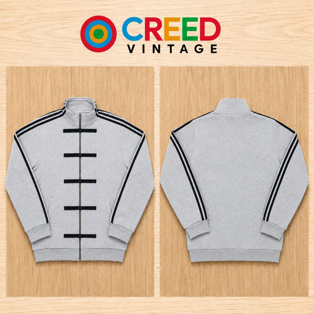 CR2216 UPCYCLED TOGGLE ZIP TRACK JACKET