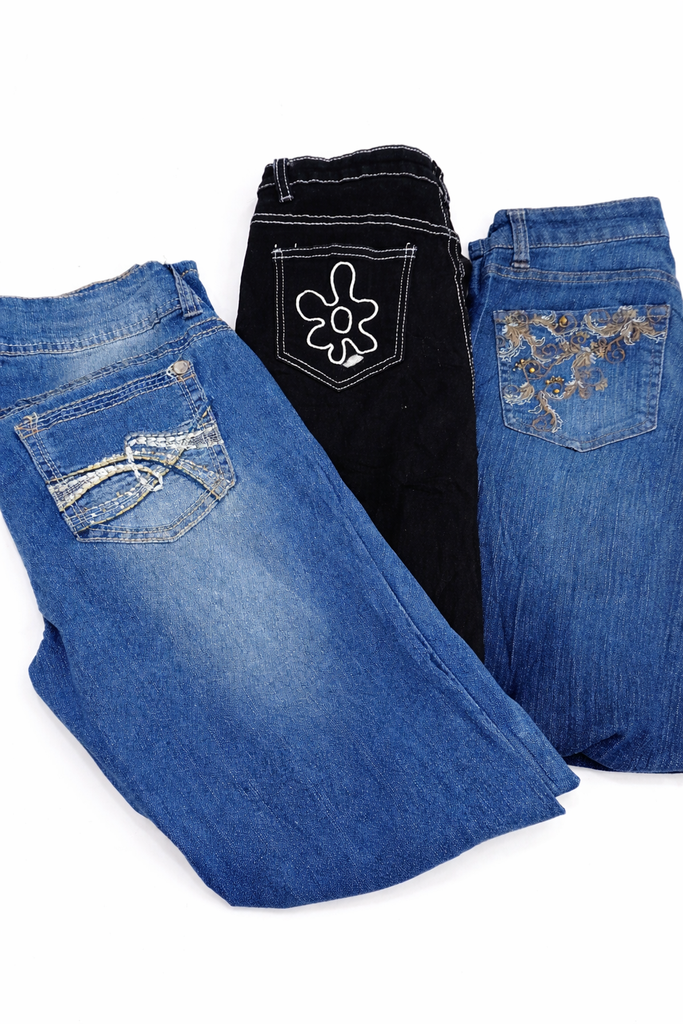 CR7320 Y2K Flare Jeans