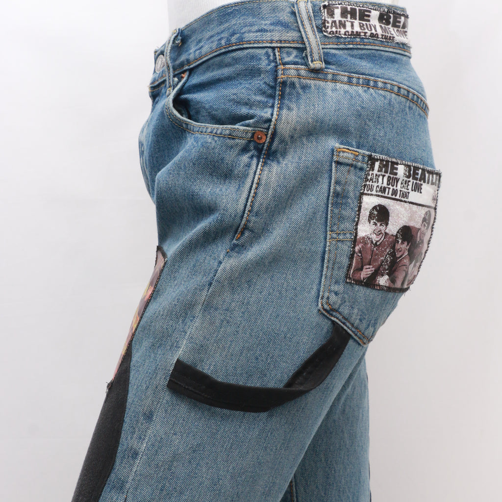 CR10 Levi's Music Patchwork Breathable Jeans