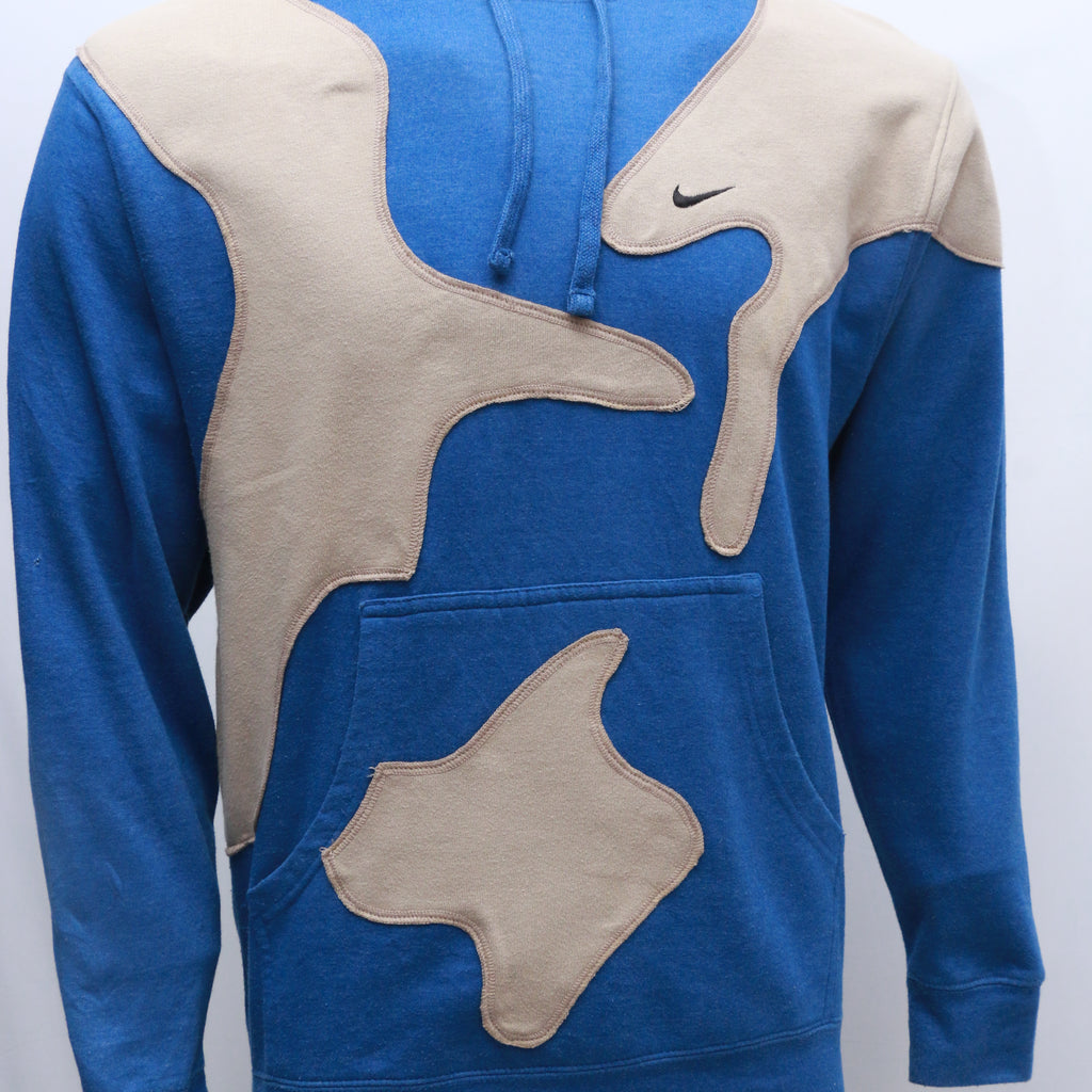 CR165 Reworked Branded Lounge Wear Patchwork Hoodies