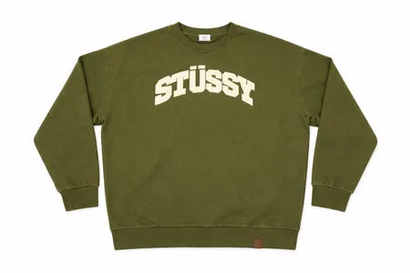 CR1096 - Rework Style Stussy-Inspired Print Sweatshirt