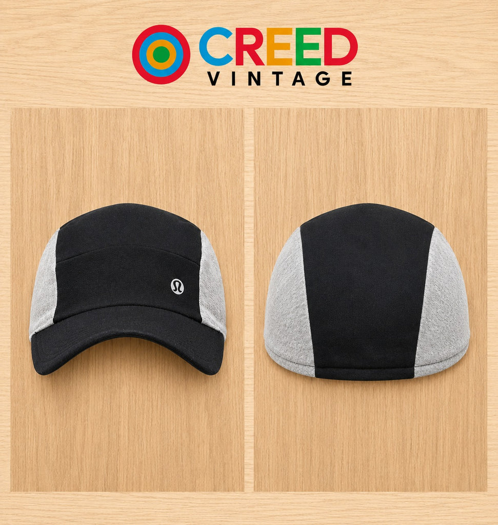 CR2198 UPCYCLED LULULEMON COLOR-BLOCK RUNNING CAP
