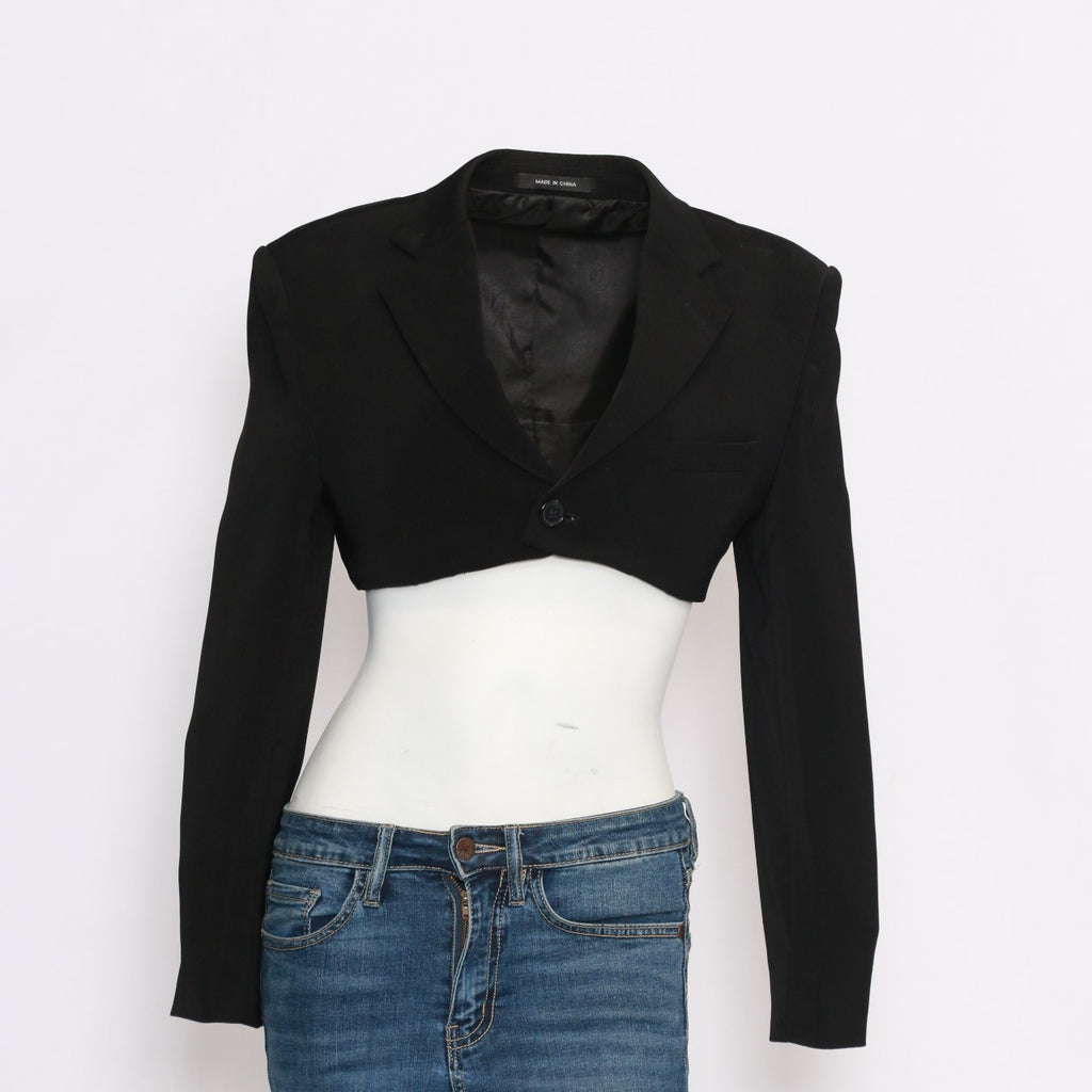 Reworked Women's Cropped Blazer